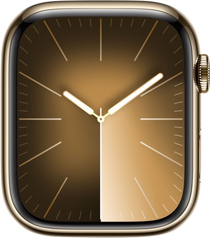 Watch Series 9 (Cel) NO STRAP, Gold Stainless Steel, 45mm, B Watch Series 9 (Cel) NO STRAP, Gold Stainless Steel, 45mm, B